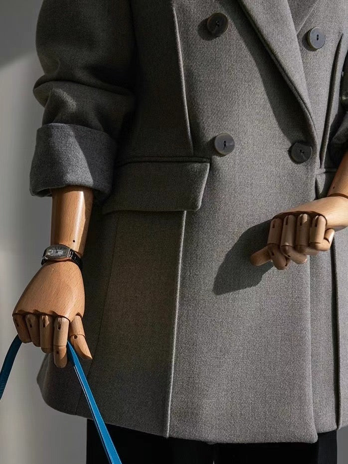 Hand made羊毛大衣 |wcoat120100
