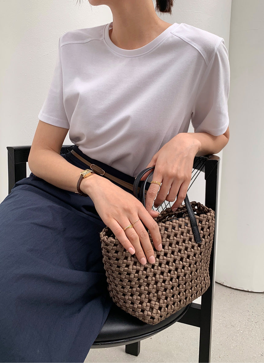 Harrison | 棉質素色休閒質感短袖,Top032701