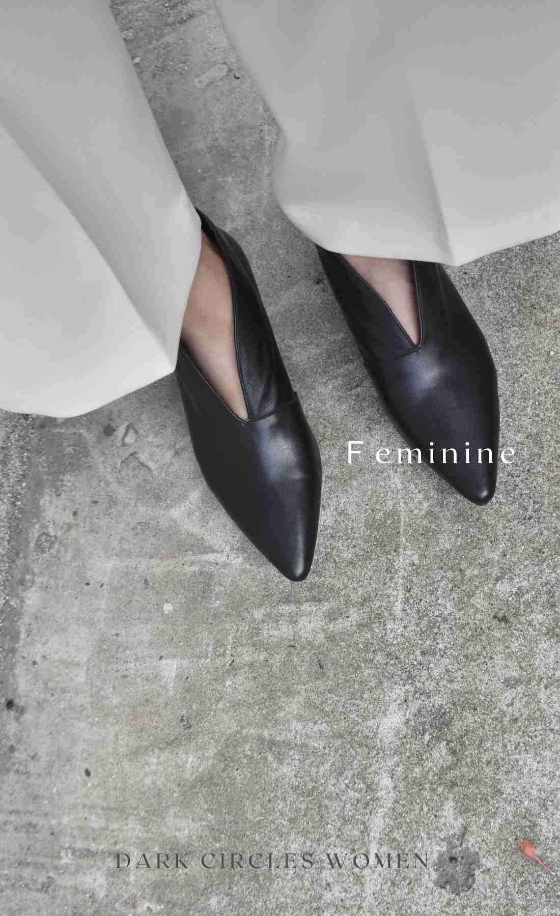 法式復古設計感及踝跟鞋,shoe051001