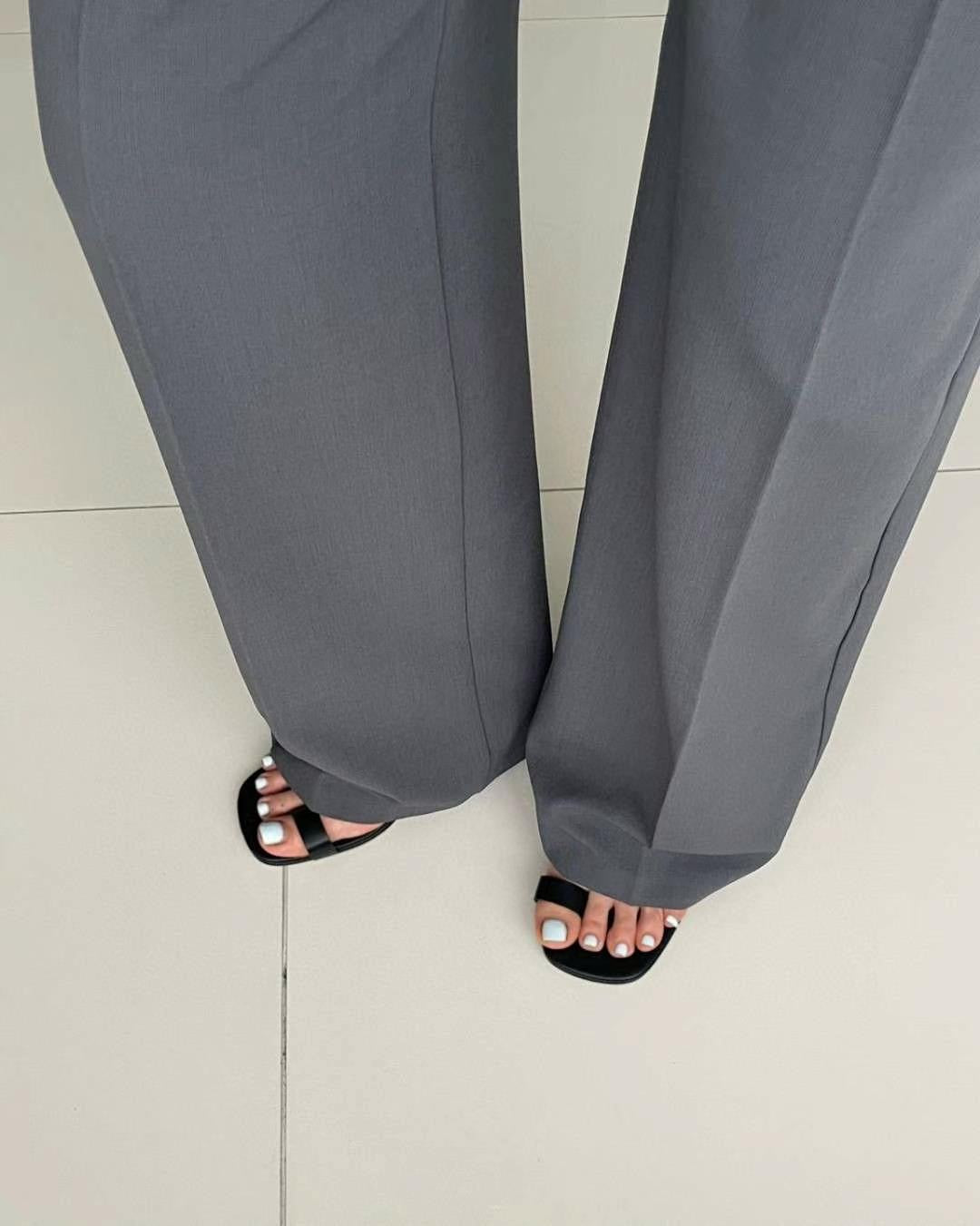 Built for Busy Days | Stretch Waist Straight-Leg Pants 質感彈性腰頭高腰直筒西裝褲 PT042601