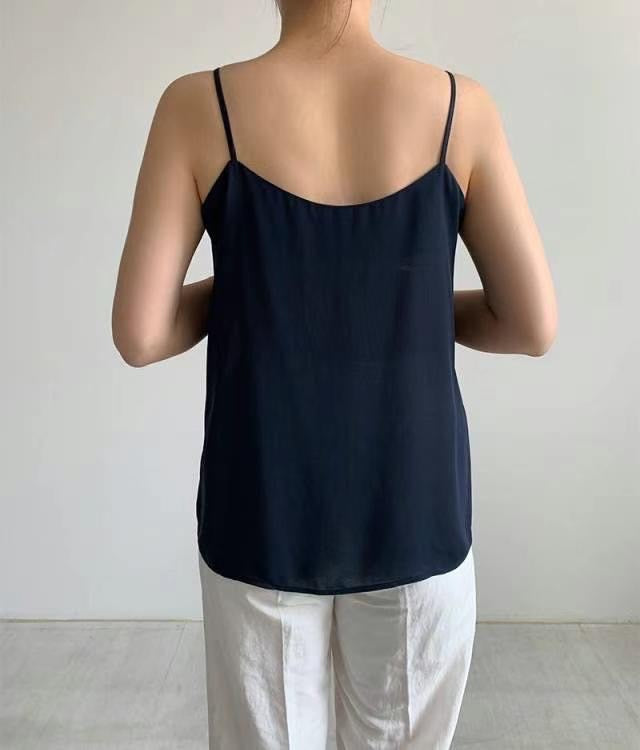 CAMI TOP|質感親膚細肩帶背心 VT0403001