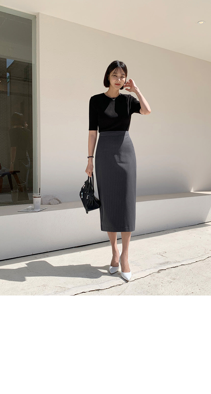 Soft Frame Knit Top|柔光立體針織上衣 | Send Tweed Sleeveless Top250512