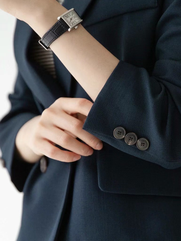 Léa Summer Double-Breasted Blazer
|夏日薄款雙排扣西裝外套 blazer_0705