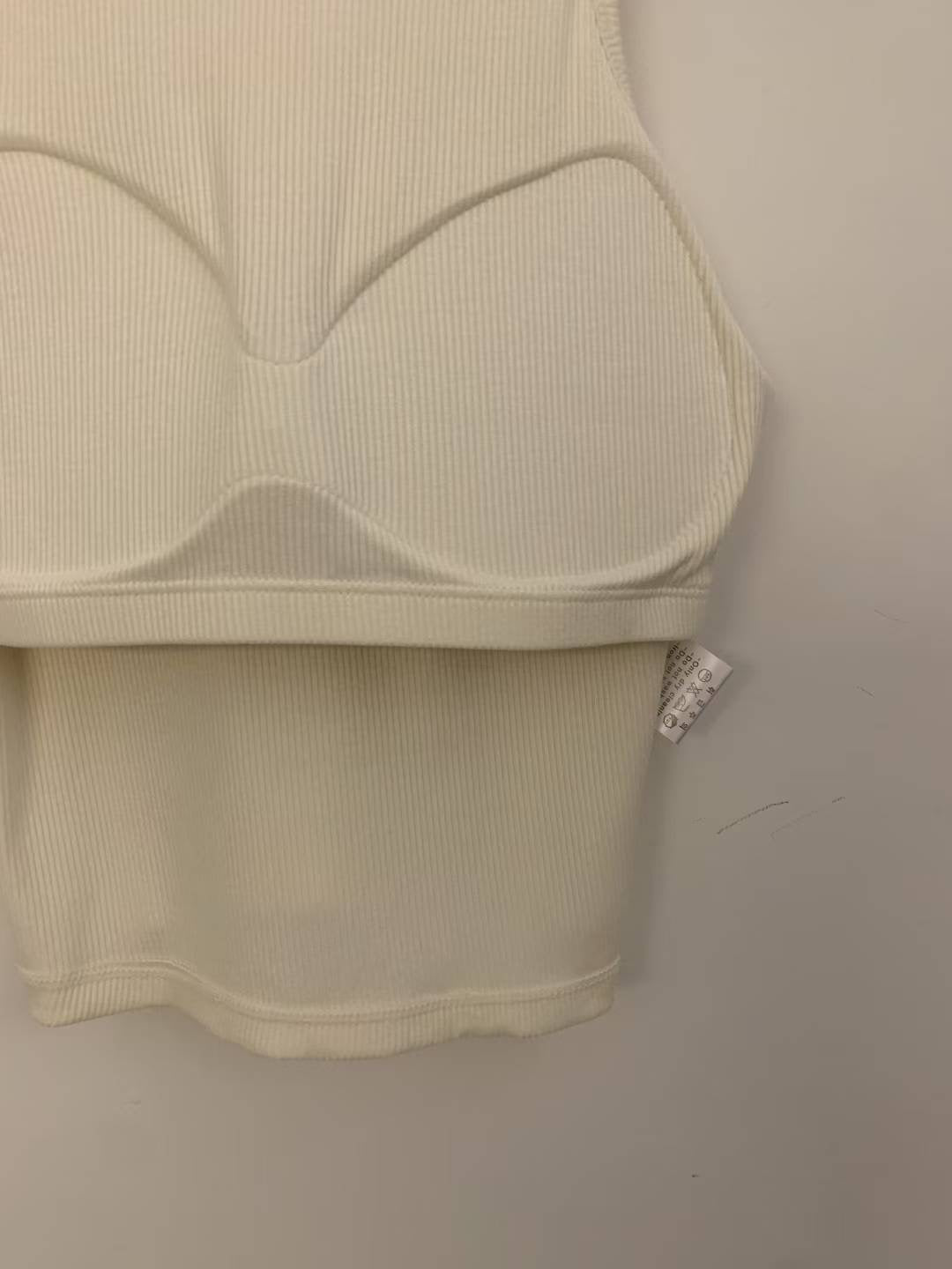 都會簡約羅紋削肩背心
| 無痕不跑杯Bra Top , Bra25062902