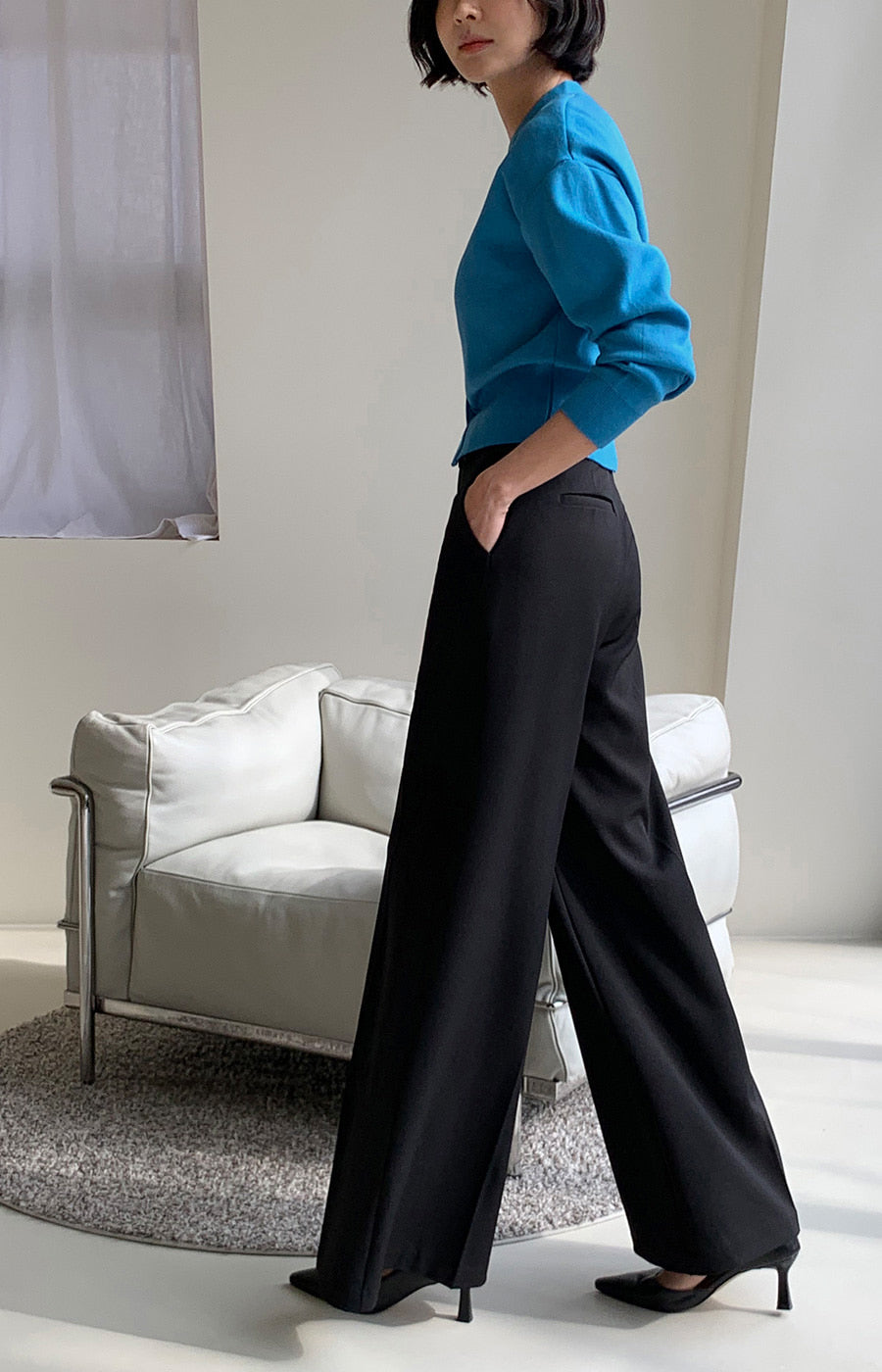 Florist V領針織鈕扣上衣 |knit2503030