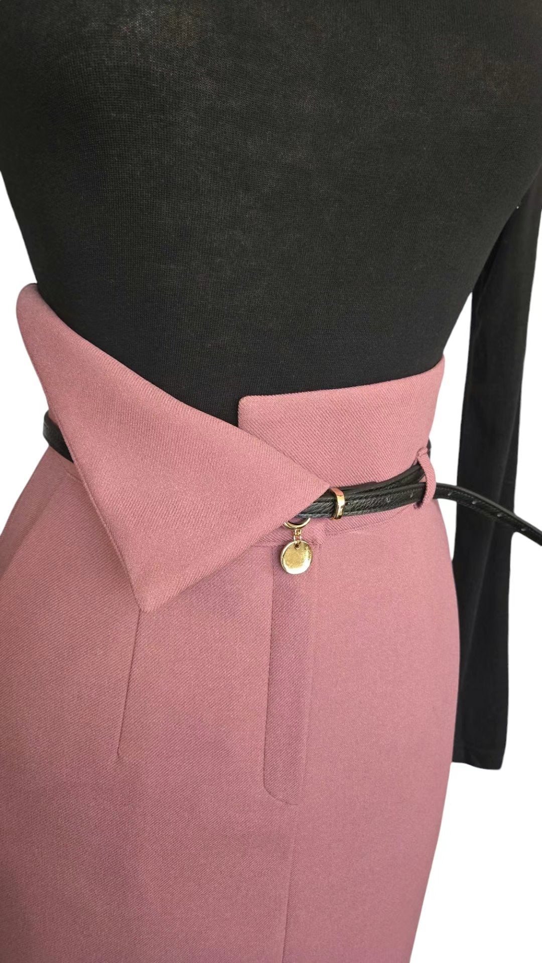 Fitting your life 短版簡約兩件式西裝裙套裝,STF2409-06