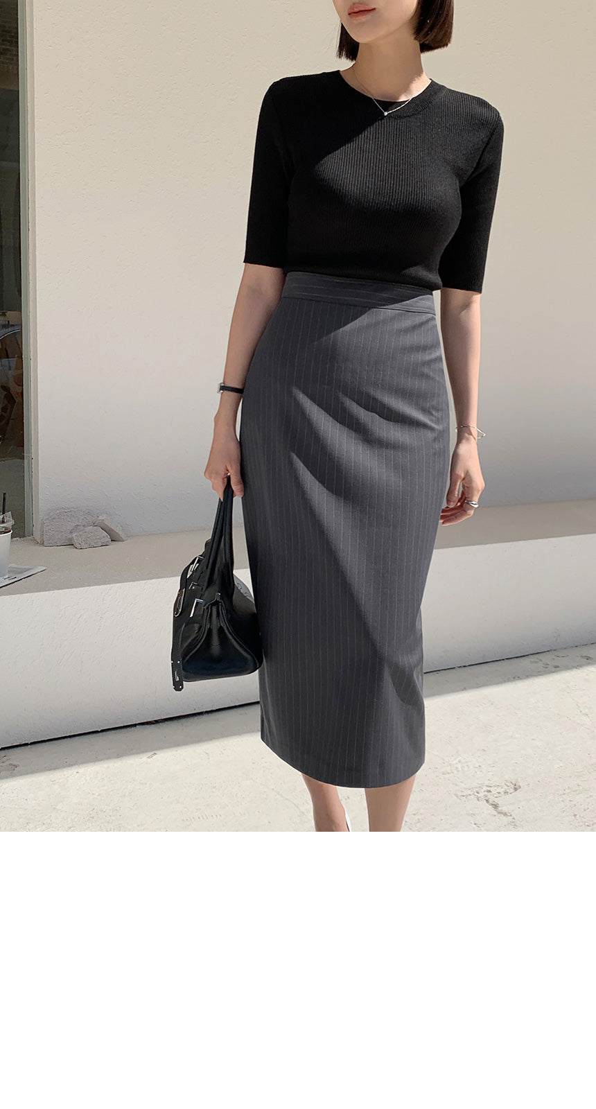 Soft Frame Knit Top|柔光立體針織上衣 | Send Tweed Sleeveless Top250512