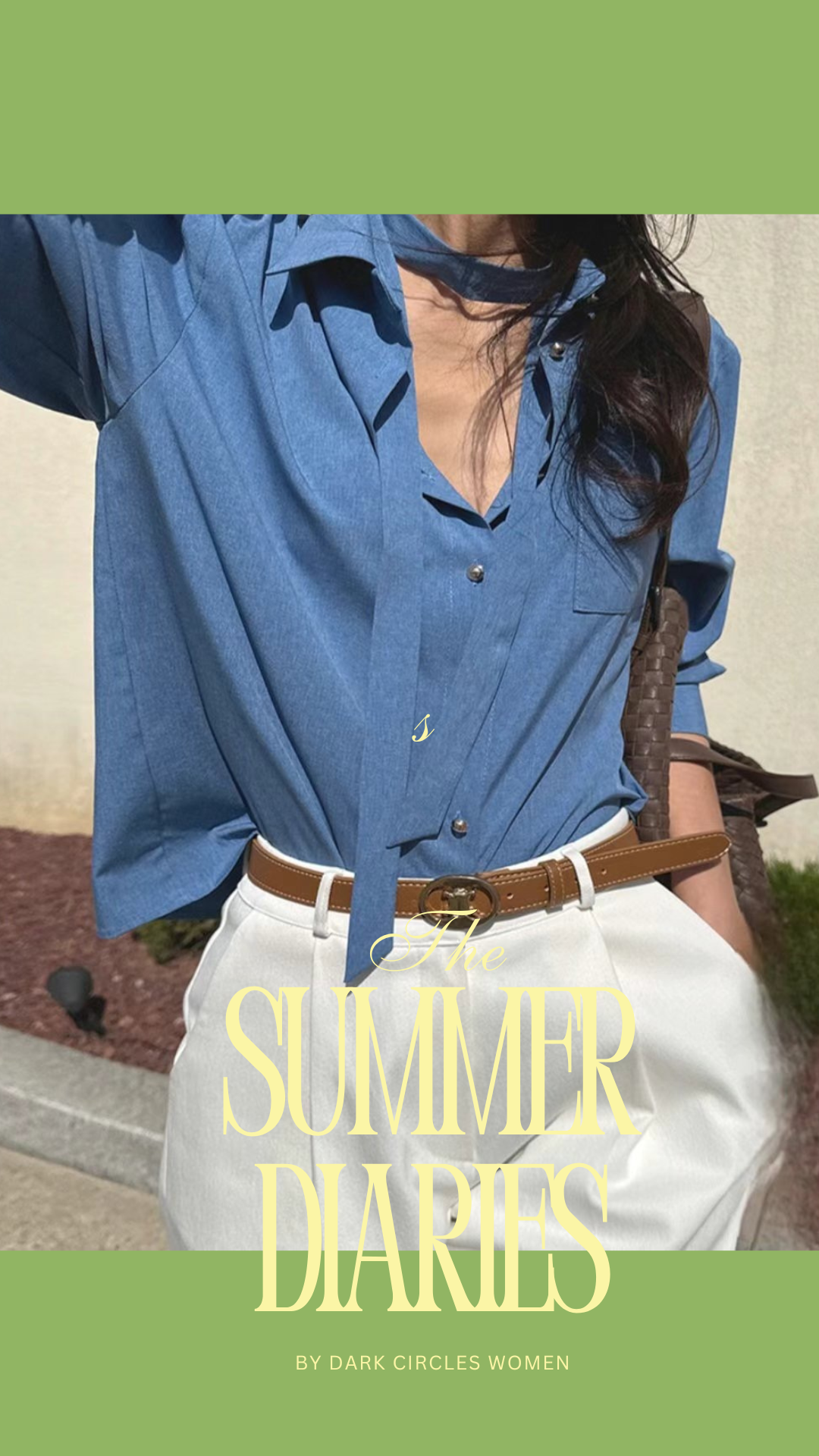 Afternoon Light Tie Shirt
|自在綁結牛仔藍襯衫
,Bl051301
