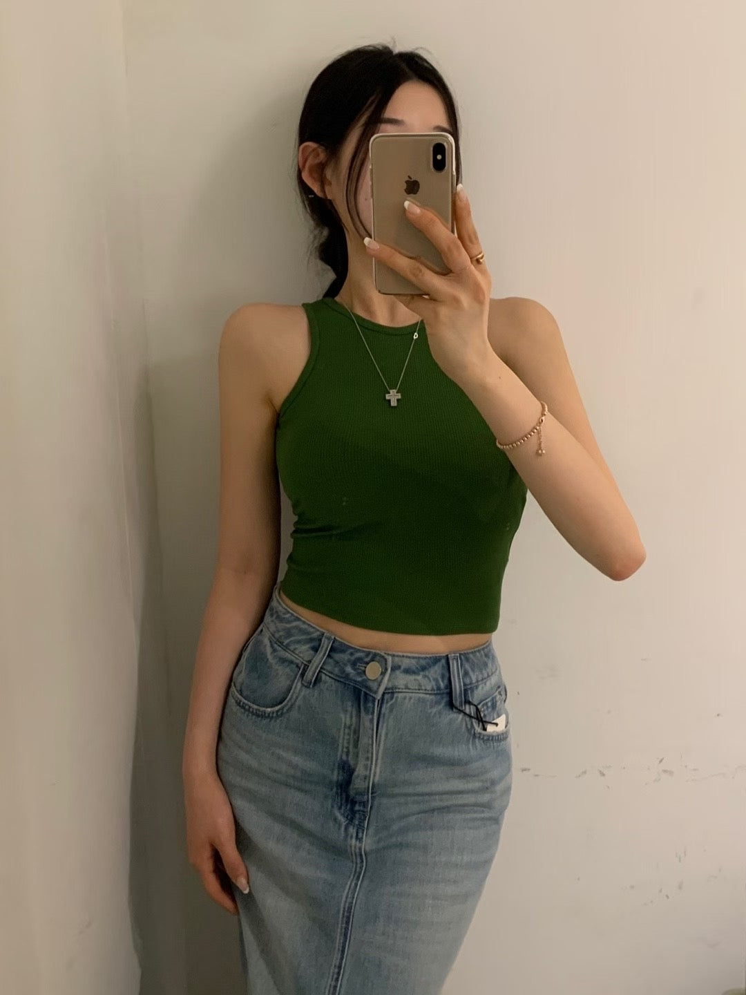 都會簡約羅紋削肩背心
| 無痕不跑杯Bra Top , Bra25062902