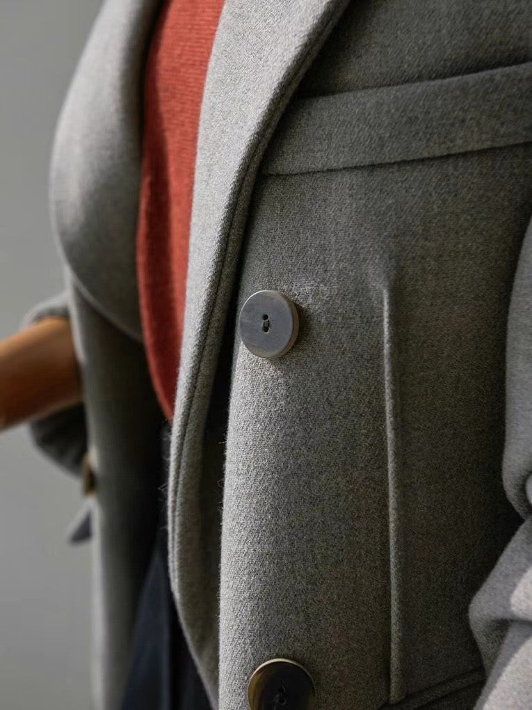 Hand made羊毛大衣 |wcoat120100