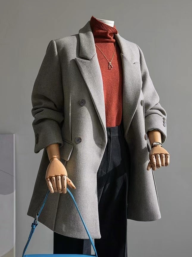 Hand made羊毛大衣 |wcoat120100