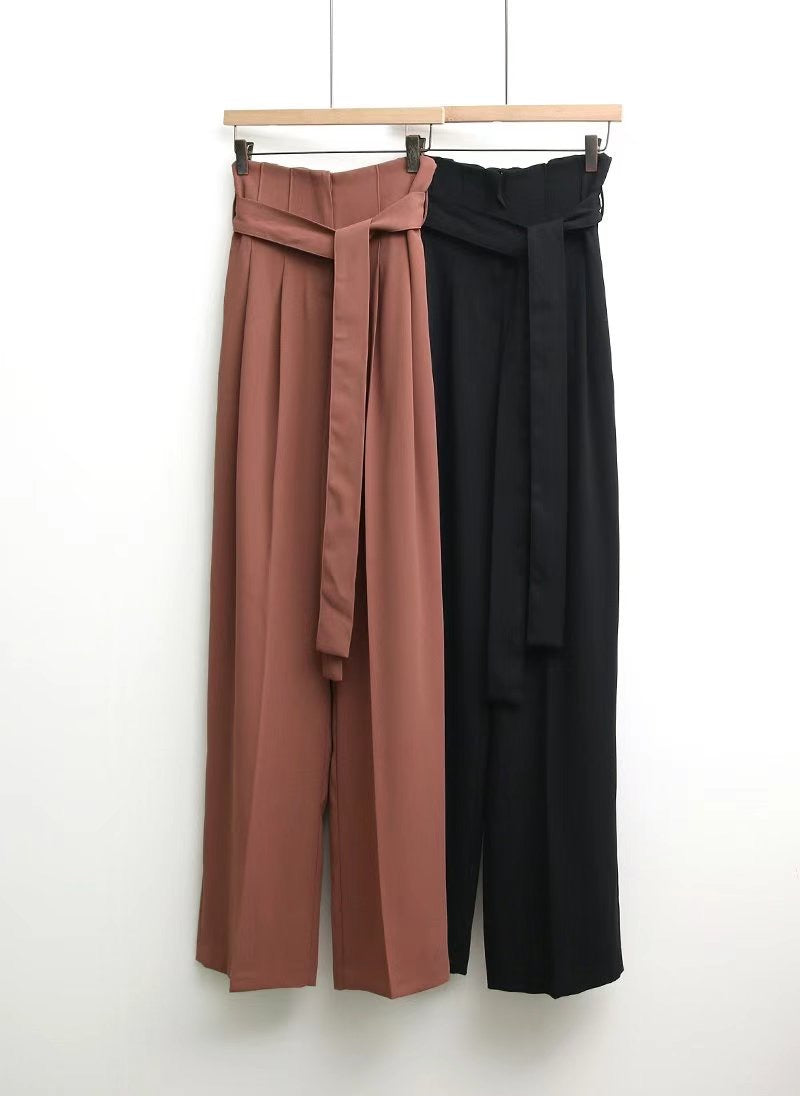 STF2409-00301 Leeds Set Span Setting Missy Look 綁帶西裝褲