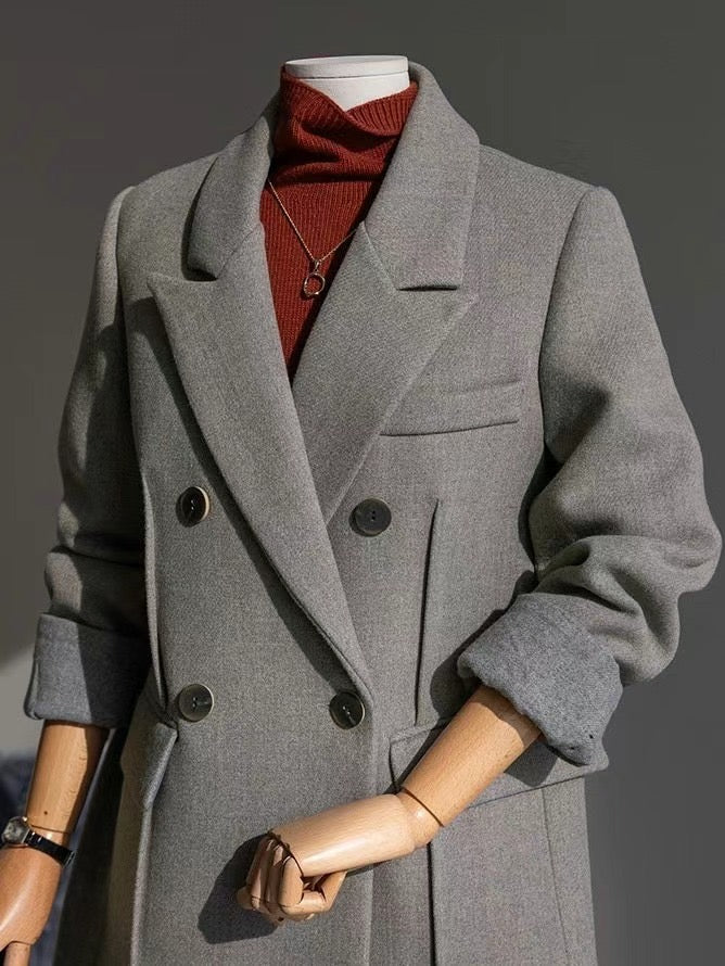 Hand made羊毛大衣 |wcoat120100