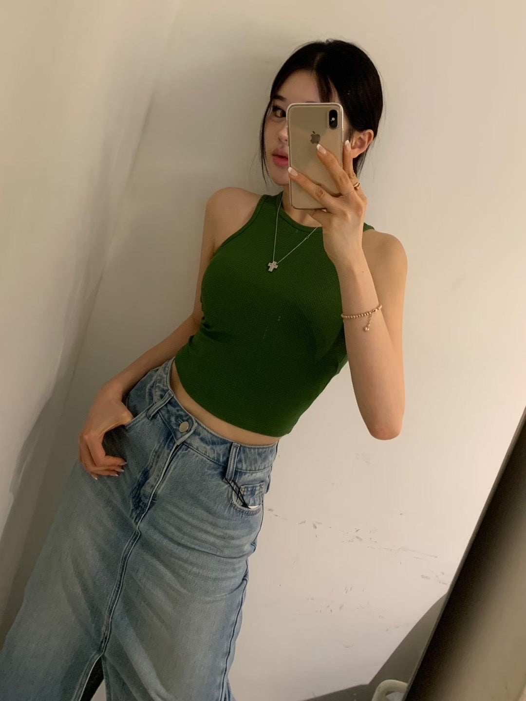 都會簡約羅紋削肩背心
| 無痕不跑杯Bra Top , Bra25062902
