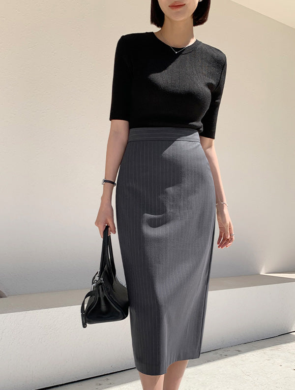 Soft Frame Knit Top|柔光立體針織上衣 | Send Tweed Sleeveless Top250512