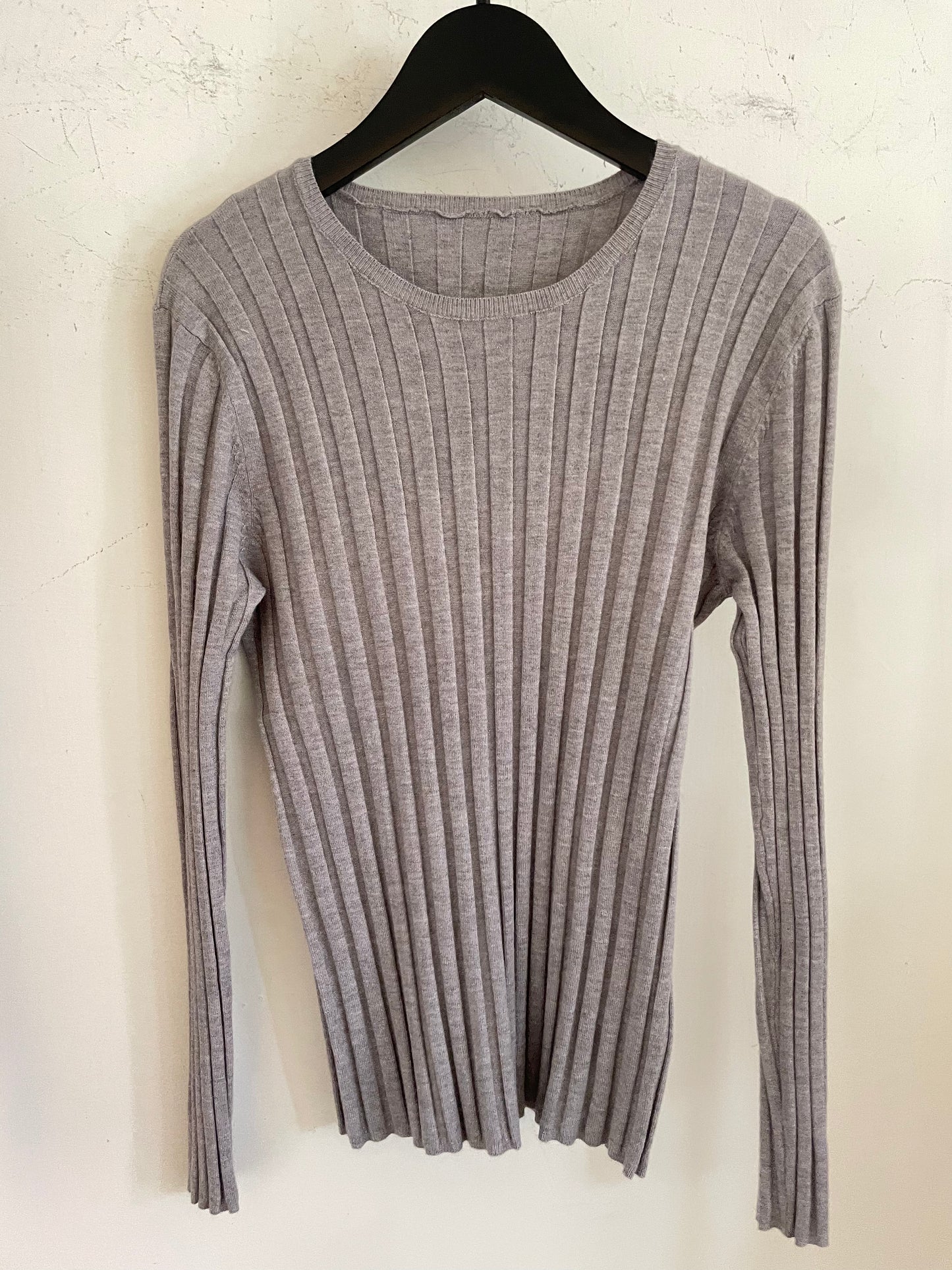 貼身修身針織長袖上衣,top101805