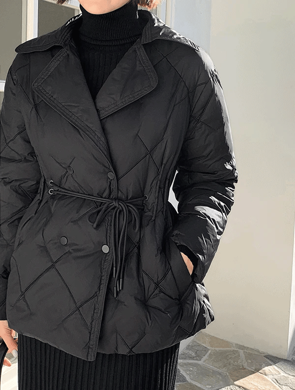 輕盈奢華霧感鴨絨外套|coat241101