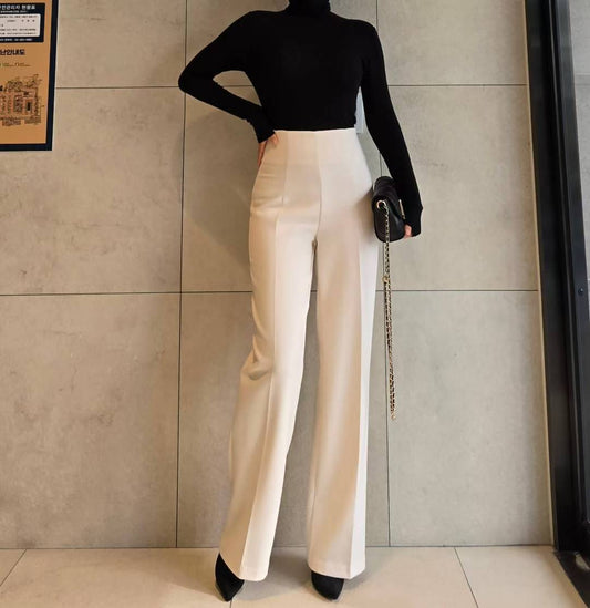 高腰顯瘦直筒褲pt121802